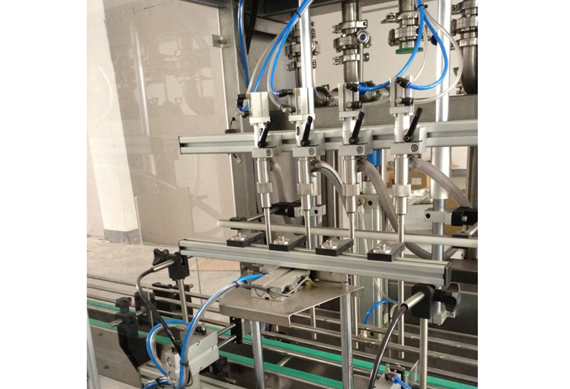 automatic cheese sauce bottle filling capping and labeling machine with video