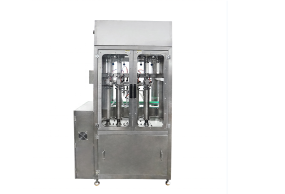 Automatic garlic sauce filling and capping machines