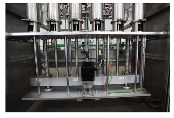 Automatic machine bottle filling machine for soft drink