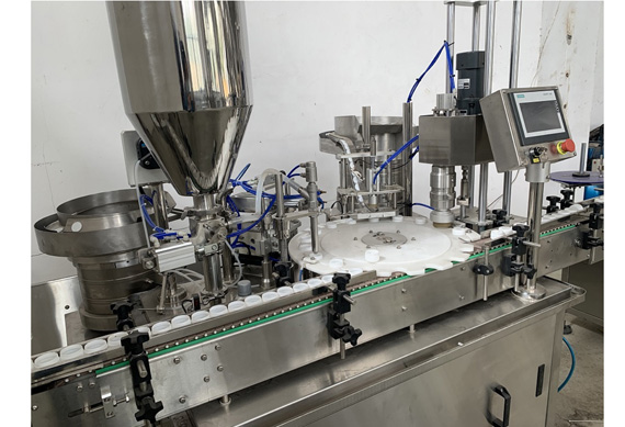 Automatic Adhesive Super Glue Perfume Filling Machine Station Equipment