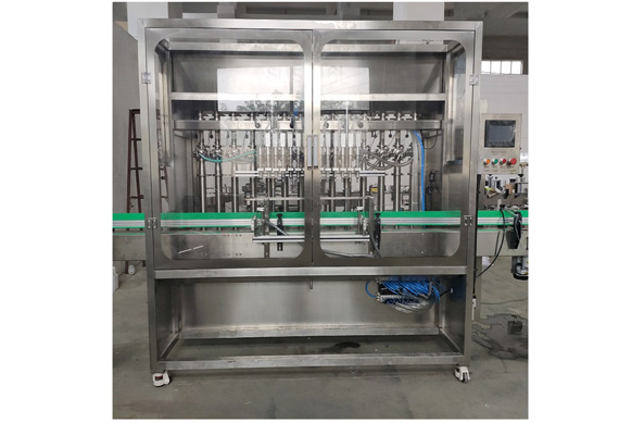 PLC control automatic pneumatic piston honey filling machine lines