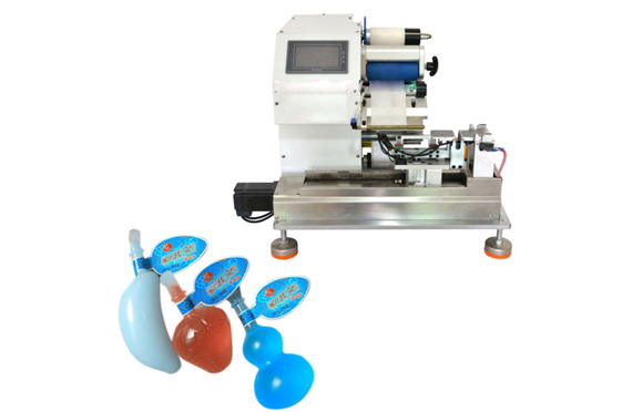 half fold folding labelling machine for soft jelly ice pops