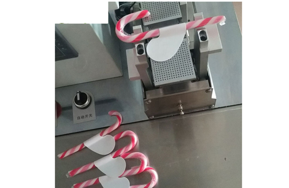 half fold folding labelling machine for soft jelly ice pops