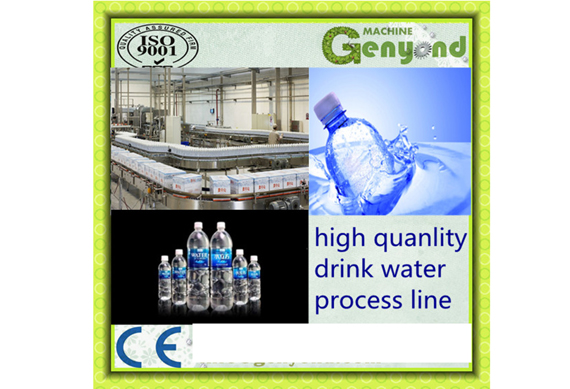 Bottled drinking water processing machine line/ automatic water bottling and filling machine