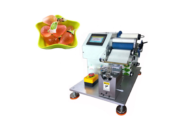 folding half fold labelling machine for jelly and lollipop