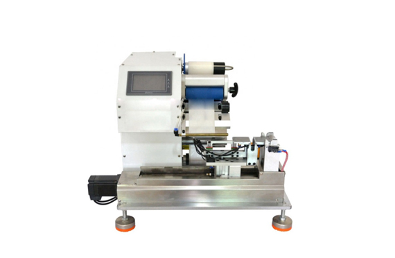 soft tube folding half fold labelling machine