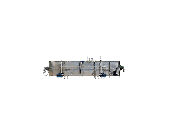 Spraying Cooling Tunnel for Bottled Juice Pasteurization and cooling