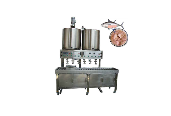 hot sell tuna chunks filling equipment