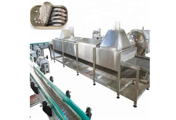 Automatic Canned Tuna Fish Processing Plant / Tuna Fish Processing Machine