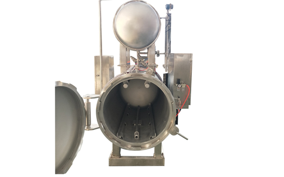 High efficiency canned food sterilizing kettle / sterilizing retort