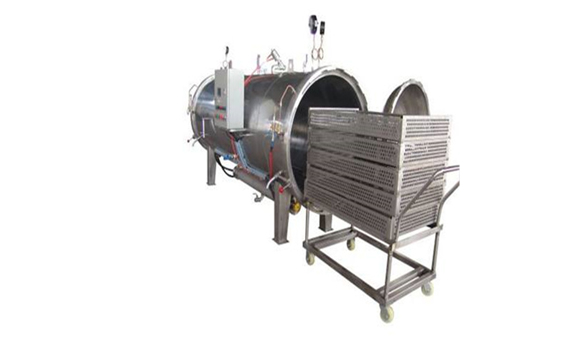 High efficiency canned food sterilizing kettle / sterilizing retort