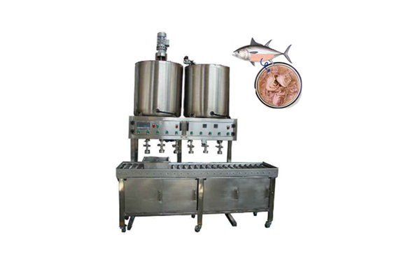 high quality tuna chunks filling machine