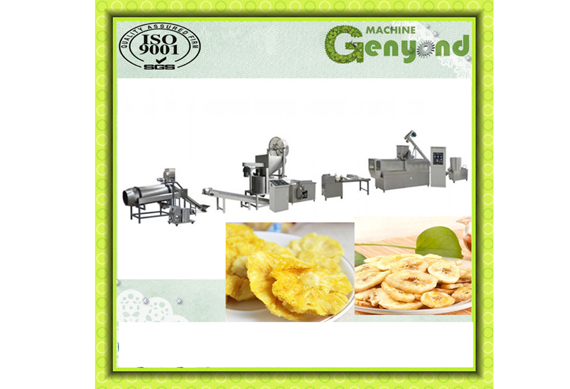 pineapple chips production line/ pineapple processing machine