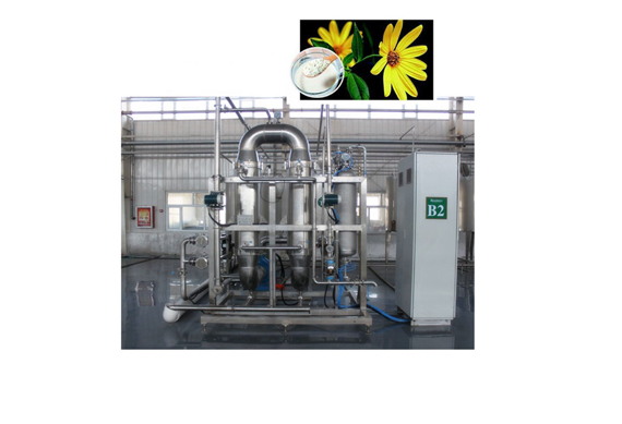 complete processing line for topinambur inulin fructose synanthrin for sale