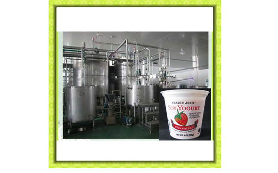 Vegan yogurt / soy yogurt processing line