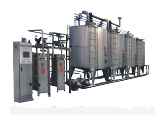 split type CIP cleaning system for equipment cleaning