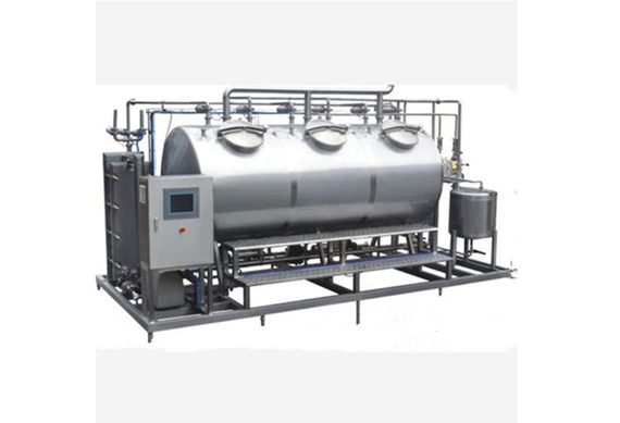 split type CIP cleaning system for equipment cleaning