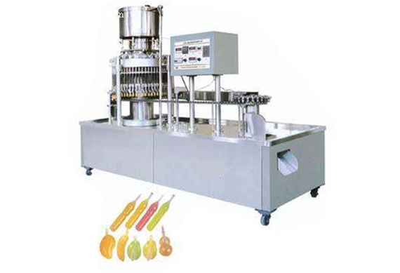 Stainless steel soft pouch filling machine