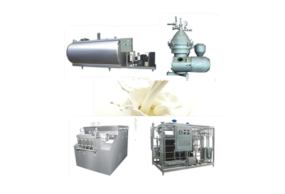 industrial dairy cream production plant