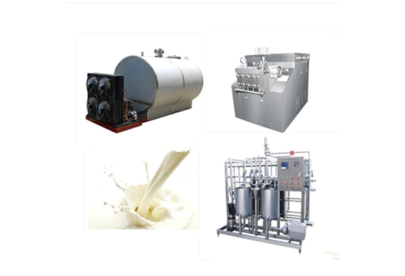 industrial dairy cream production plant