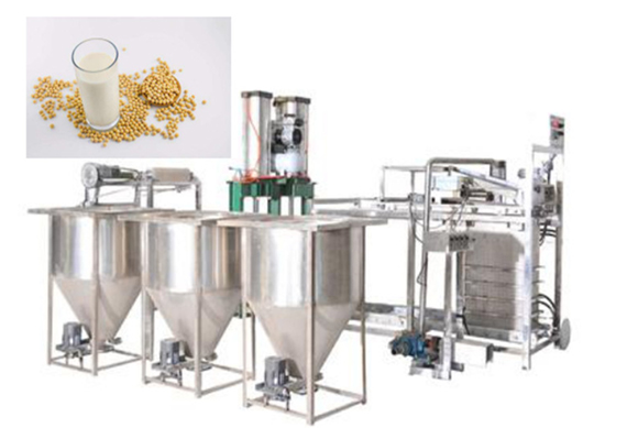 fully automatic soya milk production line