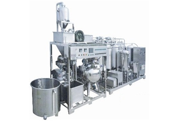 Stainless steel soya milk extraction line