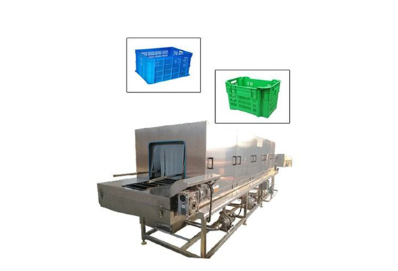 hot sell plastic box cleaning equipment