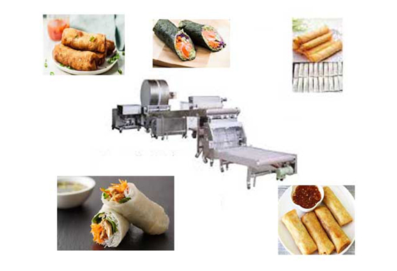 Complete automatic Spring Roll Production Line