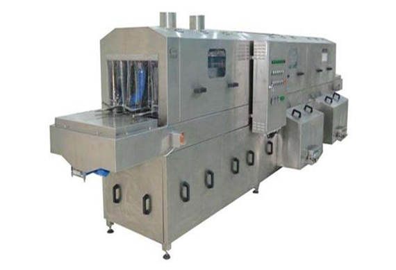 automatic plastic basket cleaning machine