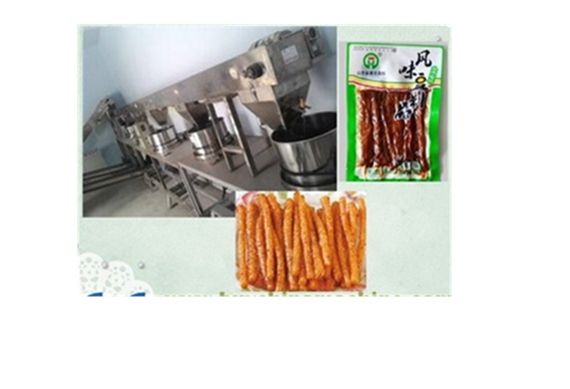 spicy gluten sticks making machine&production line