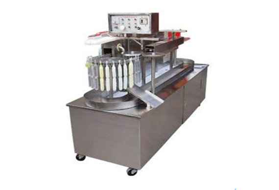 small scale ice pop filling line