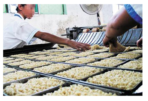 instant noodle production line