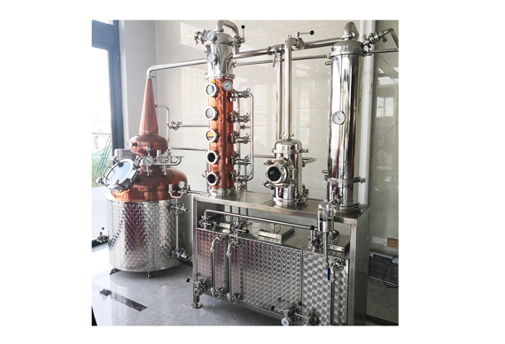 high quality rum vodka gin distiller copper still