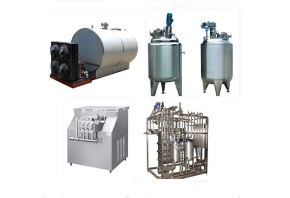 commercial dairy processing plant