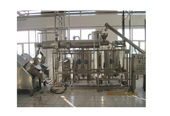 Emulsion type isolated soy protein production line production plant