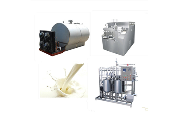 small capacity diary product processing line