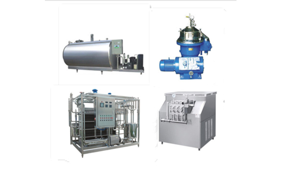 small capacity diary product processing line