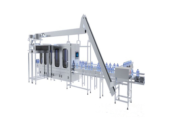 Complete carbonated beverage production line