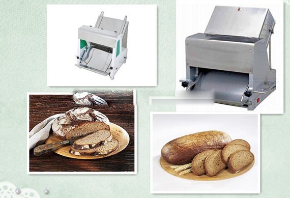 bagel toast slicing cut machine