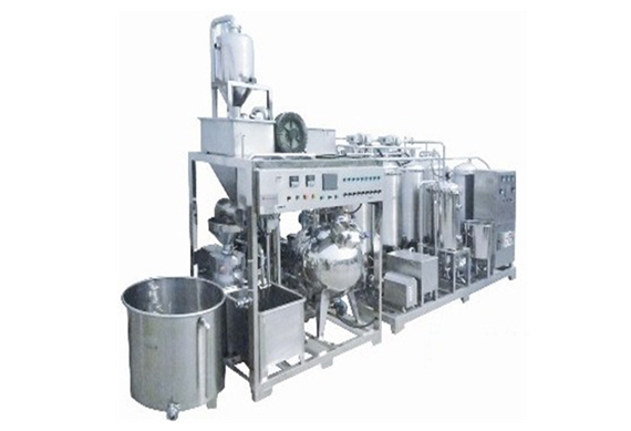 Industrial soya yogurt processing plant