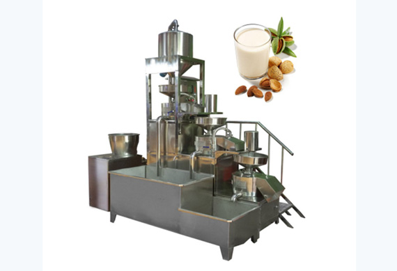 small scale almonds milk extraction plant