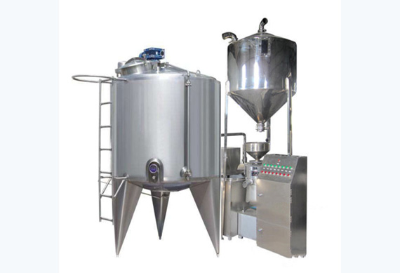 complete turnkey oat milk processing line