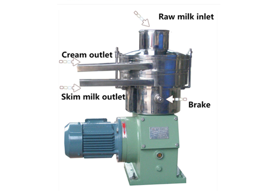 centrifugal milk cream separator