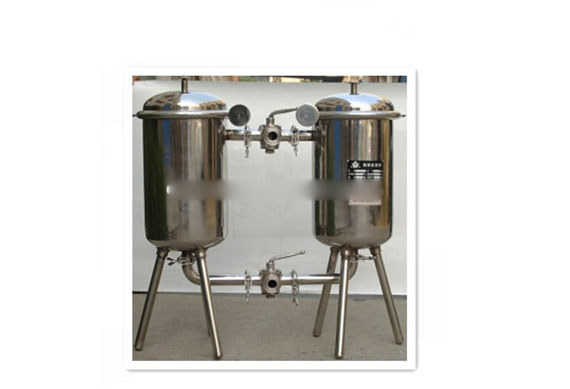 stainless steel double filter