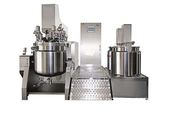 vacuum homogenizing emulsifying mixer machine