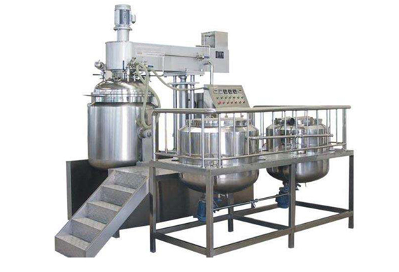 vacuum homogenizing emulsifying mixer machine