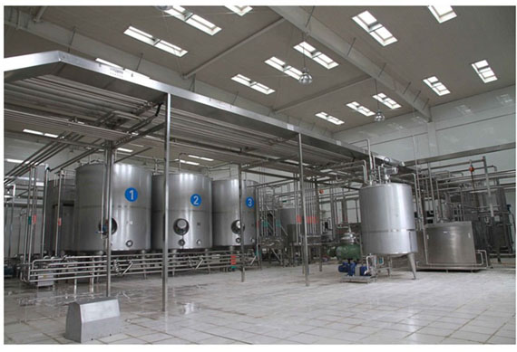 shanghai smallest capacity UHT pasteurized milk production line