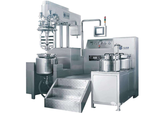 tooth paste Cosmetic Vacuum Emulsifying Machine