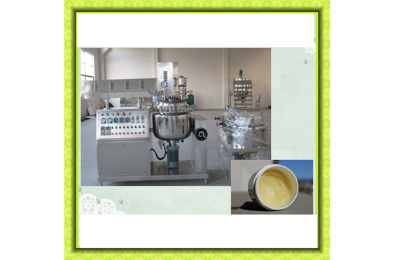 tooth paste Cosmetic Vacuum Emulsifying Machine