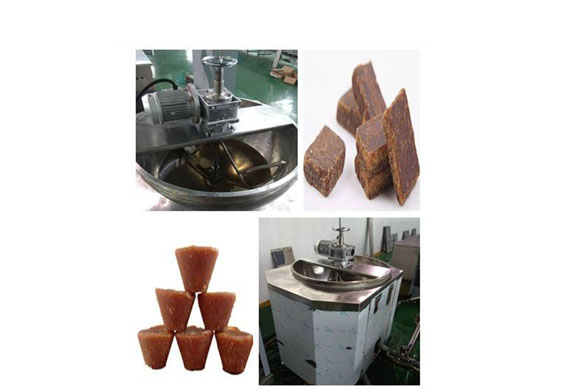 export organic jaggery cube making machine with packing machine